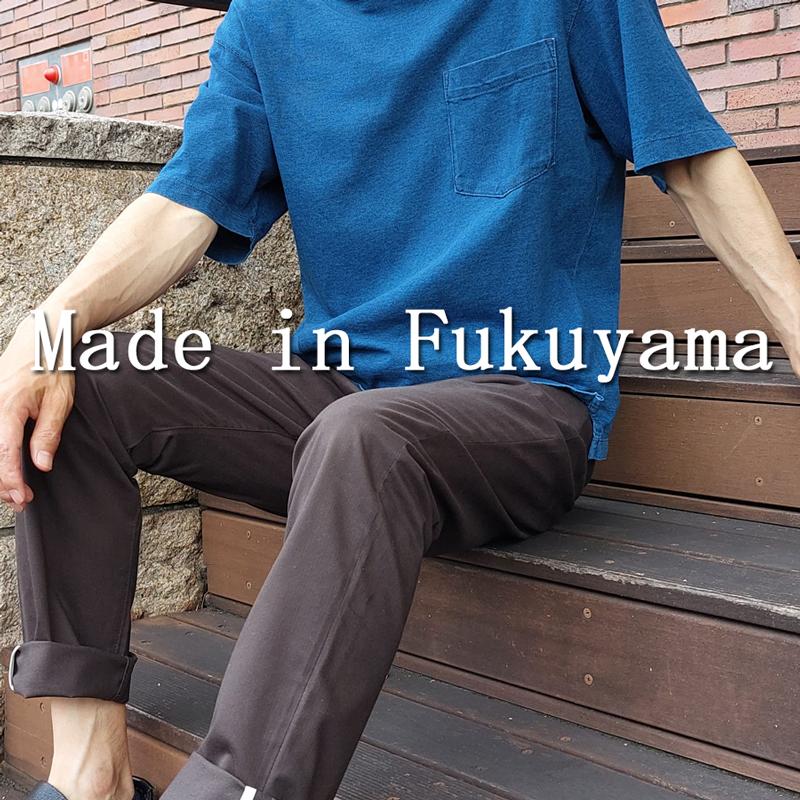 ミニへリンボン テーパードパンツ メンズ レディース 男女兼用 9分丈 10分丈 パンツ 国産 日本製 メイドインジャパン EAGLE STAR 福山 | EAGLE STAR（ファッション） | 01