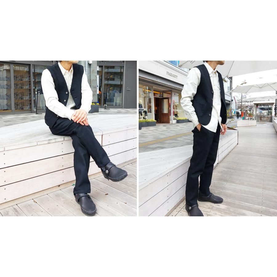 エアボンボン パンツ ストレッチ 黒 ブラック メンズ レディース 男女兼用 ユニセックス 日本製 メイドインジャパン EAGLE STAR 235 | EAGLE STAR（ファッション） | 13