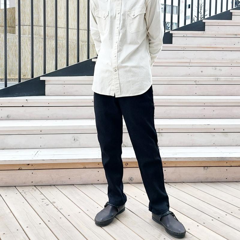 エアボンボン パンツ ストレッチ 黒 ブラック メンズ レディース 男女兼用 ユニセックス 日本製 メイドインジャパン EAGLE STAR 235 | EAGLE STAR（ファッション） | 02