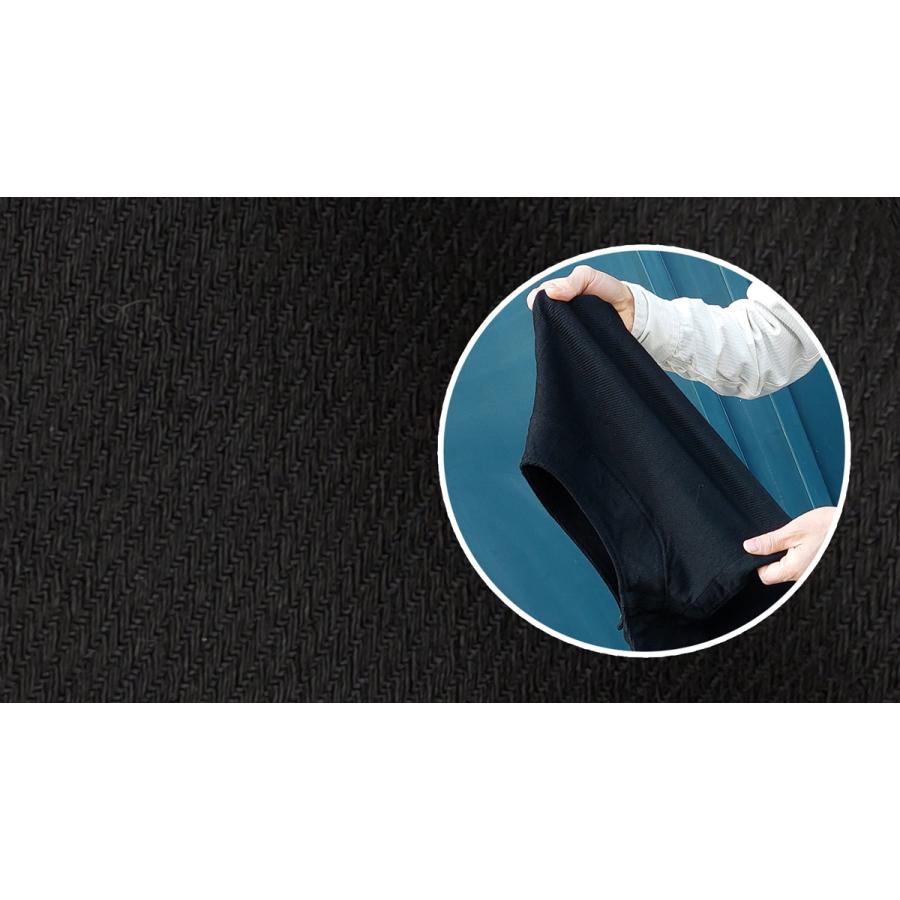 エアボンボン パンツ ストレッチ 黒 ブラック メンズ レディース 男女兼用 ユニセックス 日本製 メイドインジャパン EAGLE STAR 235 | EAGLE STAR（ファッション） | 07