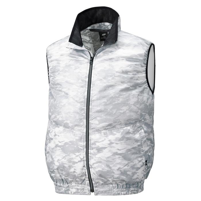 暑さ対策・冷却グッズ OKURADARUMA AIR SENSOR-1 クロダルマ AIR SENSOR-1 エアセンサー ベストタイプ 迷彩柄