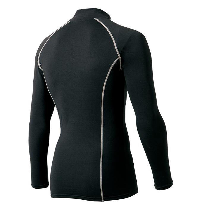 ボディーサーモ メンズ 秋冬 暖かインナー トップス 長袖 ハイネック