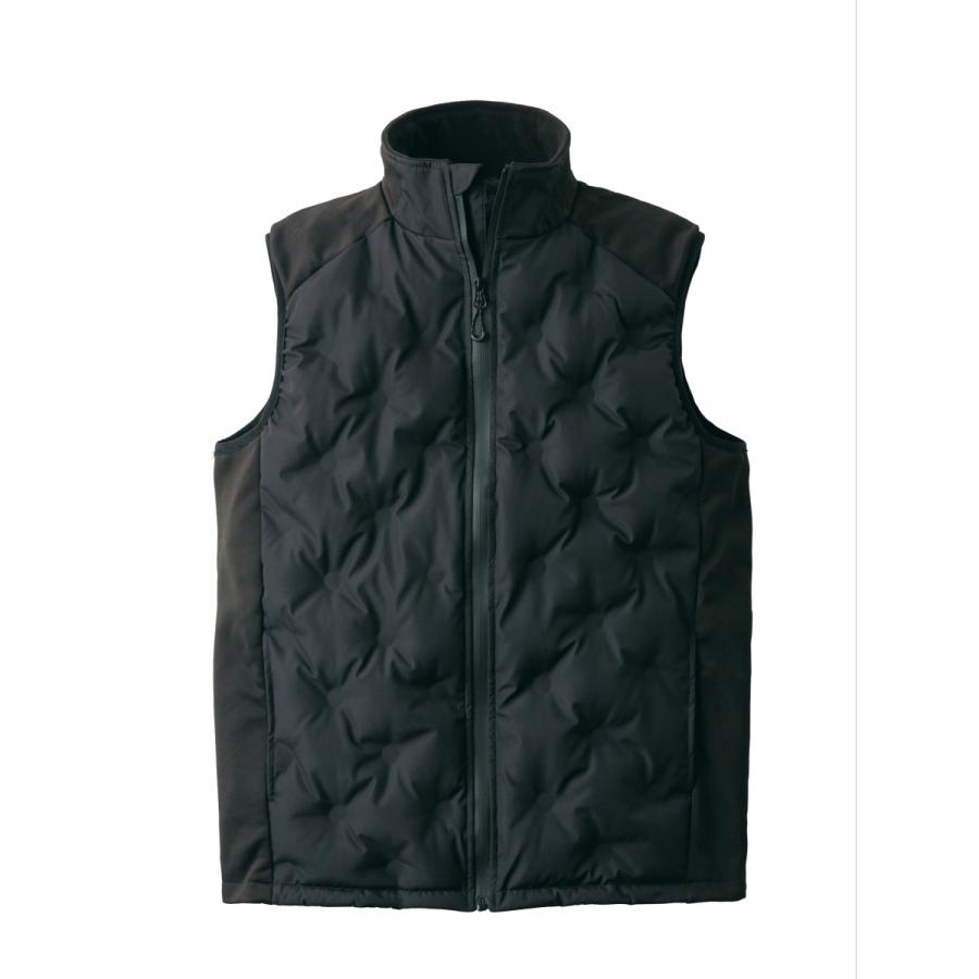 電熱 ヒーター ベスト ウェアのみ（ヒーターユニット・バッテリーは別売）秋冬 防寒 暖かい 電熱ベスト ヒーターベスト 黒 ブラック 迷彩 S M L LL 返品交換不可 | クロダルマ