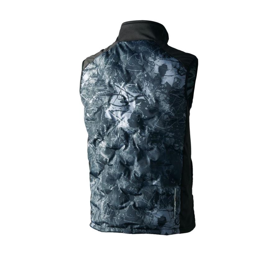 電熱 ヒーター ベスト ウェアのみ（ヒーターユニット・バッテリーは別売）秋冬 防寒 暖かい 電熱ベスト ヒーターベスト 黒 ブラック 迷彩 S M L LL 返品交換不可 | クロダルマ | 13