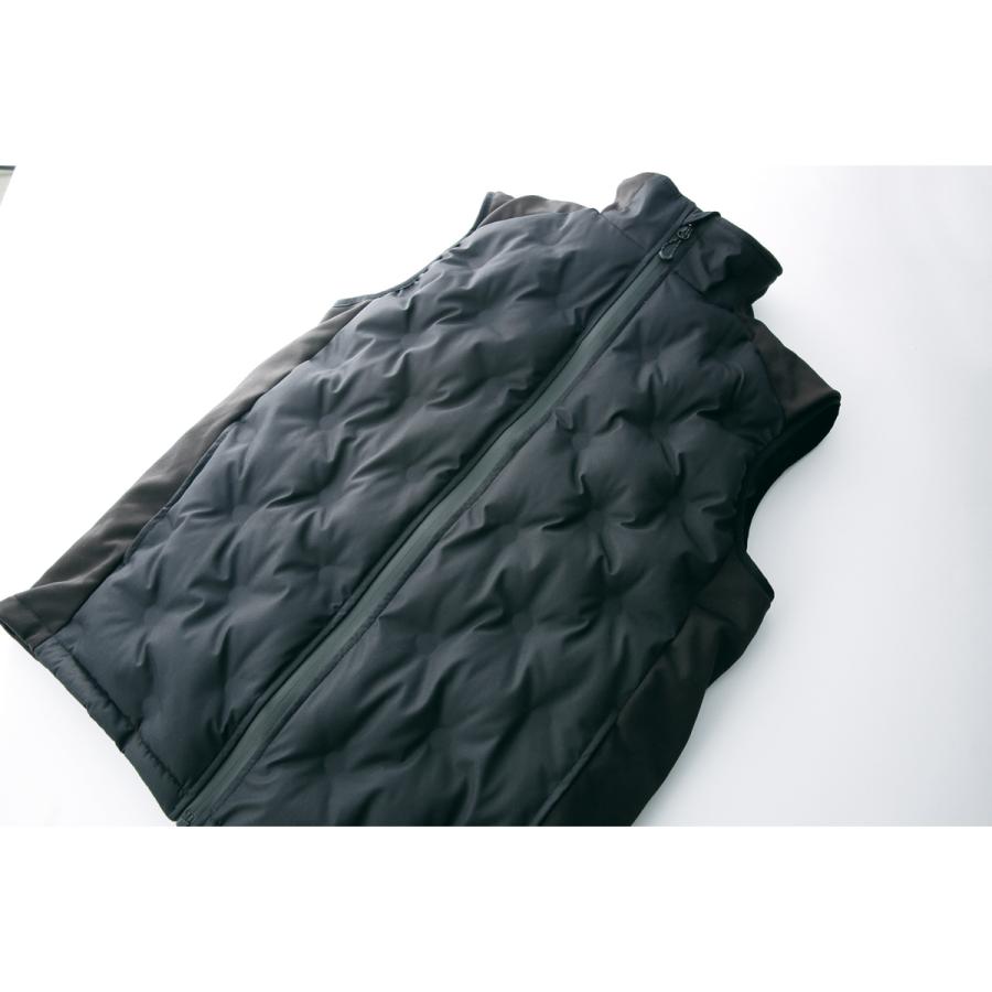 電熱 ヒーター ベスト ウェアのみ（ヒーターユニット・バッテリーは別売）秋冬 防寒 暖かい 電熱ベスト ヒーターベスト 黒 ブラック 迷彩 S M L LL 返品交換不可 | クロダルマ | 14