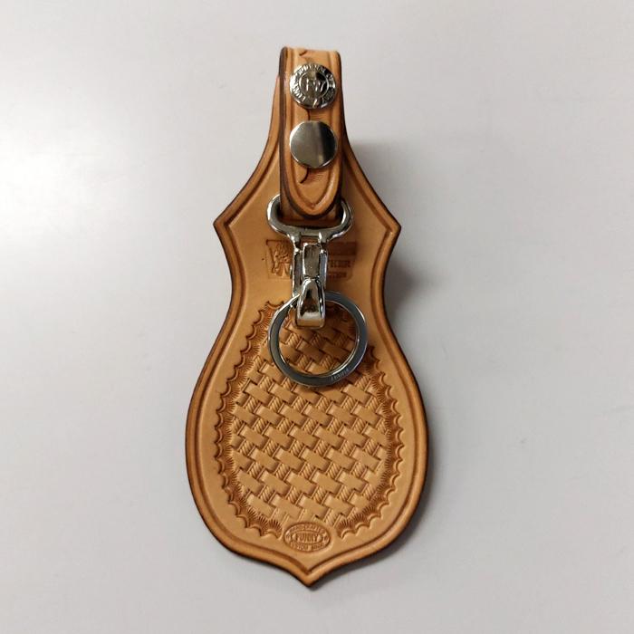 本革キーホルダー FUNNY ファニー ウエスタンレザー ポリスキーホルダー レザー キーケース アメカジ バイカー 6504 返品交換不可 在庫限り再入荷はありません。 |  | 01