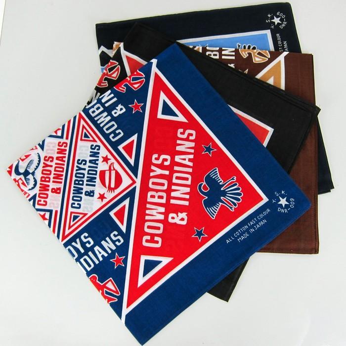 バンダナ Cowboys & Indians FUNNY ファニー アメカジ バイカー 6801 メール便 返品交換不可 | 