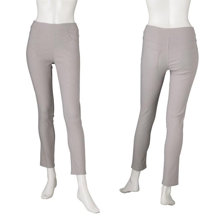 ピケ ハイテンション ストレッチ レギンス 10分丈 ロングパンツ レディース ファッション ボトムス パンツ メール便 返品交換不可 |  | 06