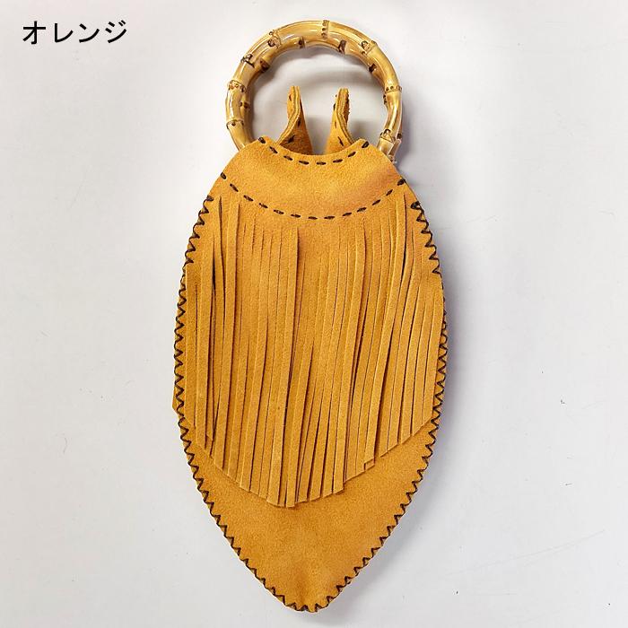 ソフトレザーバッグ レディース 鞄 本革 スウェード フリンジ FUNNY ファニー キャンセル返品交換不可 |  | 06