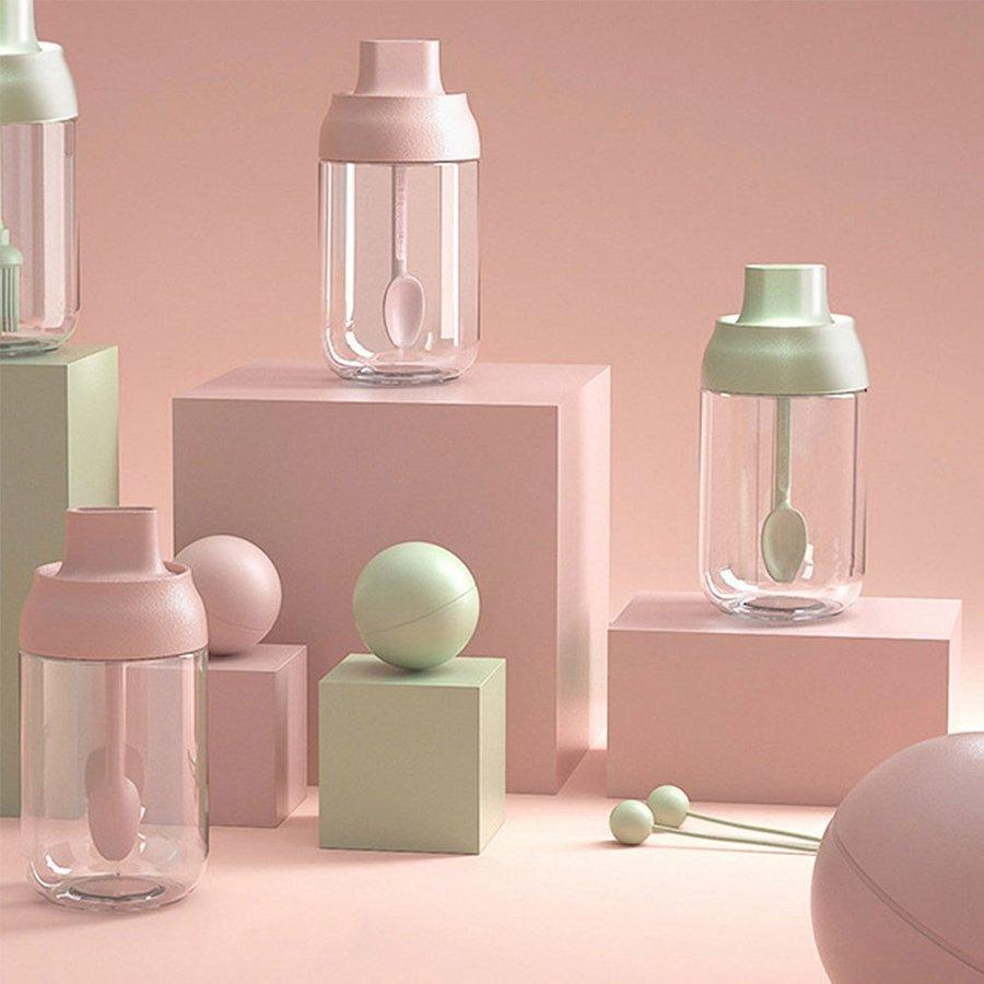 保存容器 おしゃれ 調味料入れ 砂糖 塩 固まらない 容器 耐熱ガラス調味料容器 250ml E 収納 キッチン ポット 塩入れ 砂糖入れ 入れ 驚きの値段