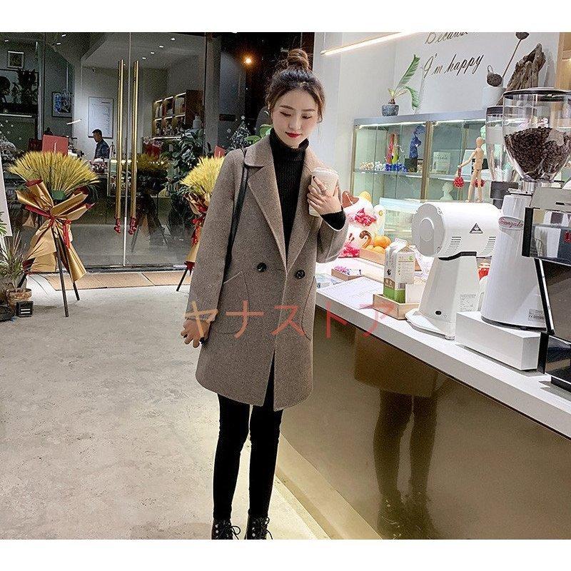 本店は ミディアム丈 チェスターコート レディース ラシャコート 無地 ファッション おしゃれ かわいい ポケット付き テーラード 長袖 アウター チェスターコート カラー オフホワイト 写真参照 Www Fattoriabacio Com