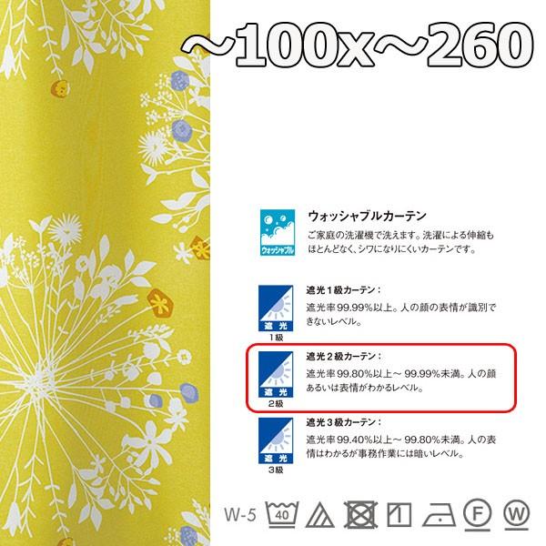 オーダーメード カーテン おしゃれ 安い 幅〜100x丈〜260 1枚 KUKKA クッカ_5
