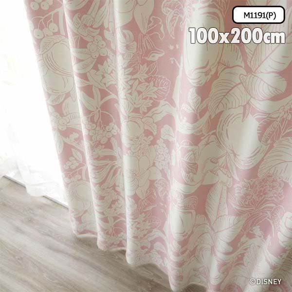 ディズニー カーテン ドレープ 厚地 プリンセス PRINCESS 洗える ウォシャブル 遮光 100x200cm 1枚 プリンセス ハイホー_2