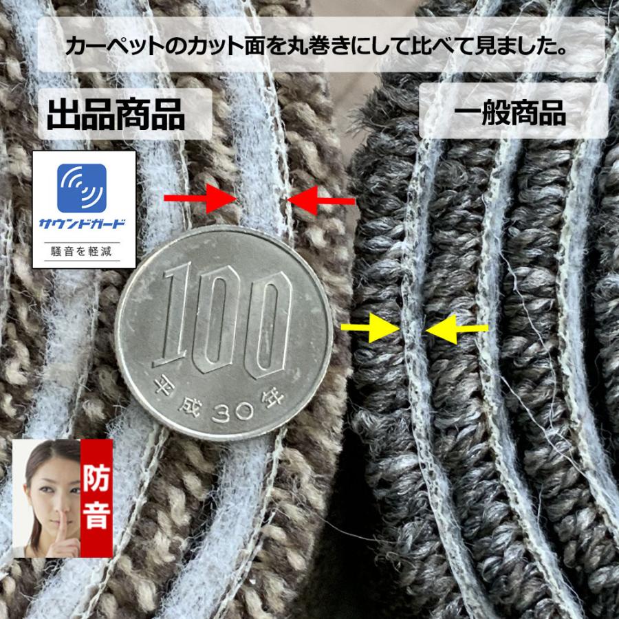 カーペット 4畳半 安い 厚手 防ダニ 防音 フワフワ おしゃれ 北欧 日本製 SoundHays | スミノエ | 16