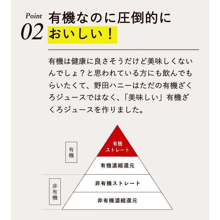 有機ざくろジュース100％(ストレート) 710ml 野田ハニー オーガニック
