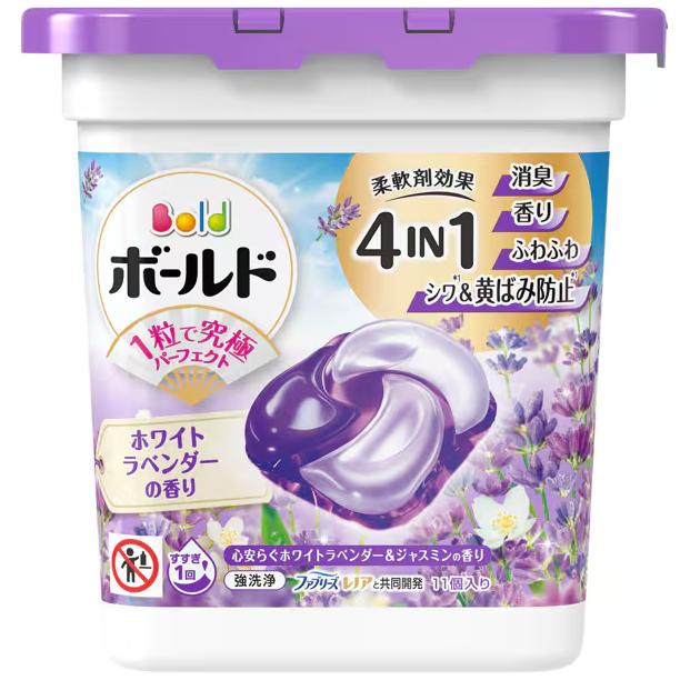 ボールド ジェルボール 4D 4種セット プレミアムブロッサム ホワイト