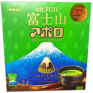 アポロ（明治） 明治 富士山アポロ 抹茶 144g（標準24粒入） 日本限定