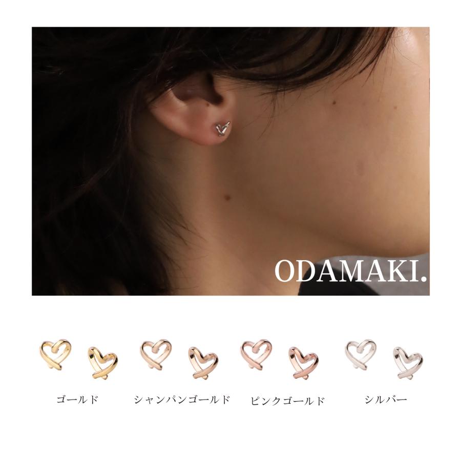 ハート ピアス ハートピアス つけっぱなし K18 アレルギー対応 ハート ピアス ハートピアス つけっぱなし K18 アレルギー対応