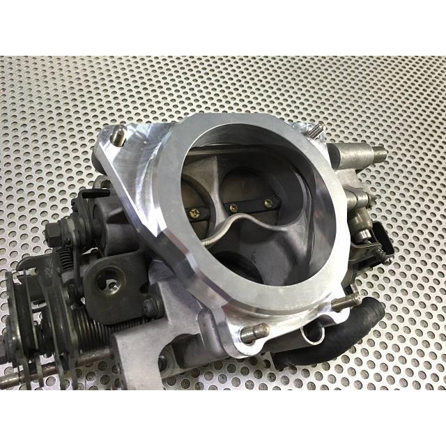 FD3S RX-7 スロットルフランジ A2017削り出し スーパーナウ : ノエル