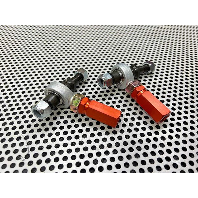 ランサーエボリューション7 タイロッドエンド オレンジ スーパーナウ