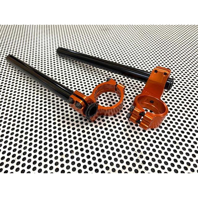 CBR600RR 07- レーシングハンドル タイプB オレンジ スーパーナウ