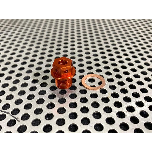 RGV250γ 88-89 VJ21 オイルドレンボルト シルバー スーパーナウ