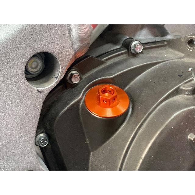 RSV4 09- / TUONO V4 オイルフィラーキャップ シルバー スーパーナウ