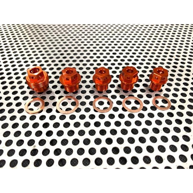 オイルドレンボルト M14 P=1.25 シルバー スーパーナウ : ノエル