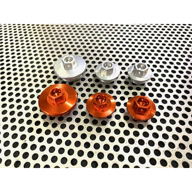 オイルフィラーキャップ M24 P=3.0 オレンジ スーパーナウ : ノエル