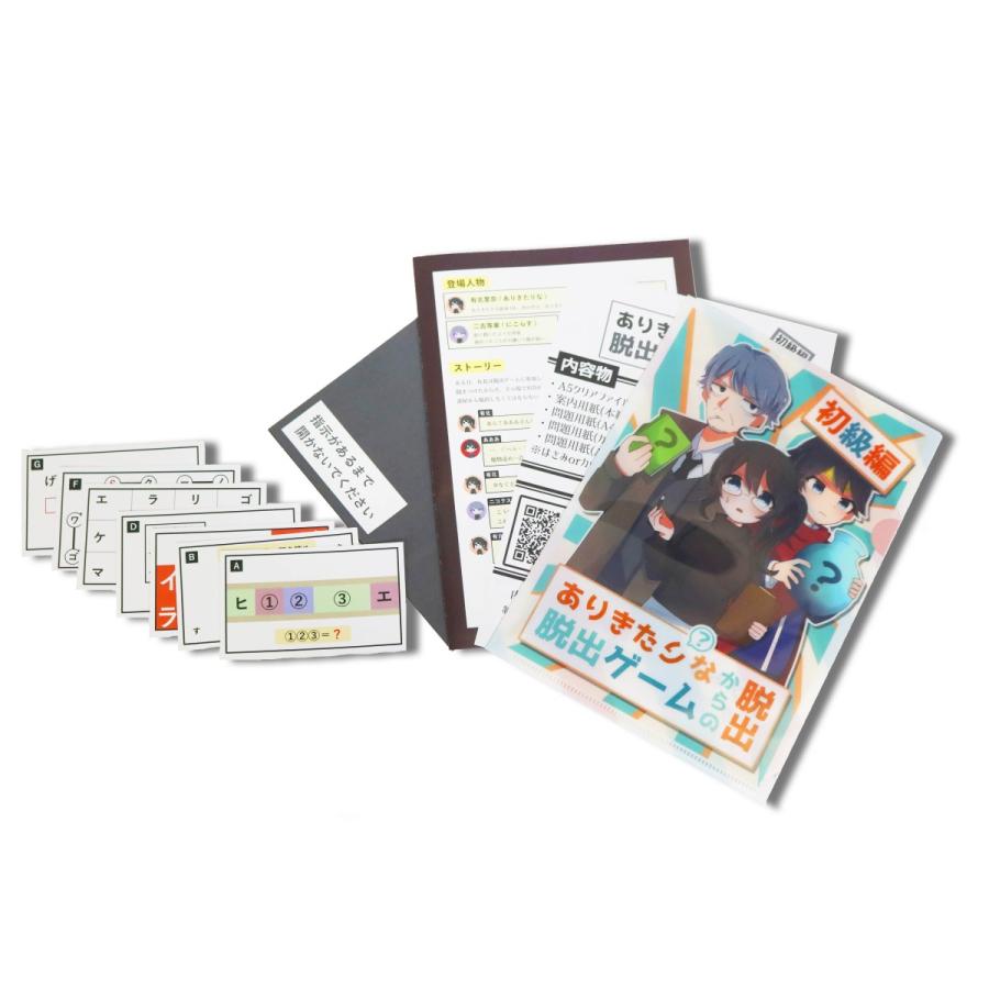 謎解き作品 ありきたりな脱出ゲームからの脱出 初級編 Noescapeオリジナル Z08 Noescape謎解きオンラインショップ 通販 Yahoo ショッピング