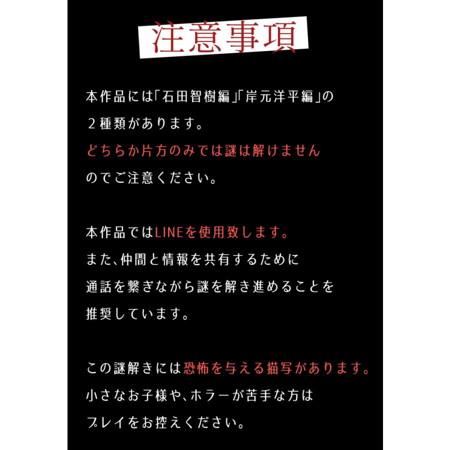 リモート謎解き作品 秘密 石田智樹編 Noescapeオリジナル Z16 Noescape謎解きオンラインショップ 通販 Yahoo ショッピング