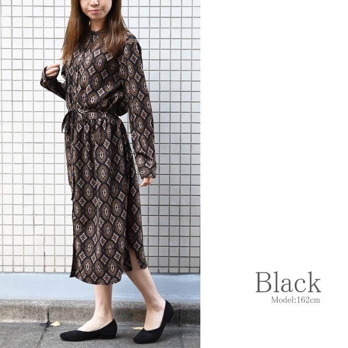 ワンピース レディース かわいい トレンド 長袖 洋服 オシャレ ブラック キャメル ネイビー 上品 韓国 流行 プチプラ 大人っぽい 人気 Sango 114n337 Nofallsango 通販 Yahoo ショッピング