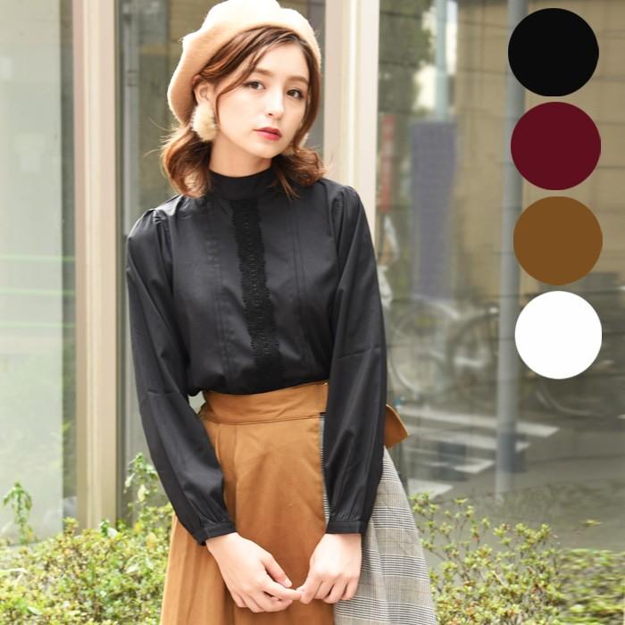 ブラウス 秋服 オフホワイト ブラウン ブラック ワイン カジュアル レディース衣類 トレンド 大人っぽい プチプラ 114vsl Nofallsango 通販 Yahoo ショッピング