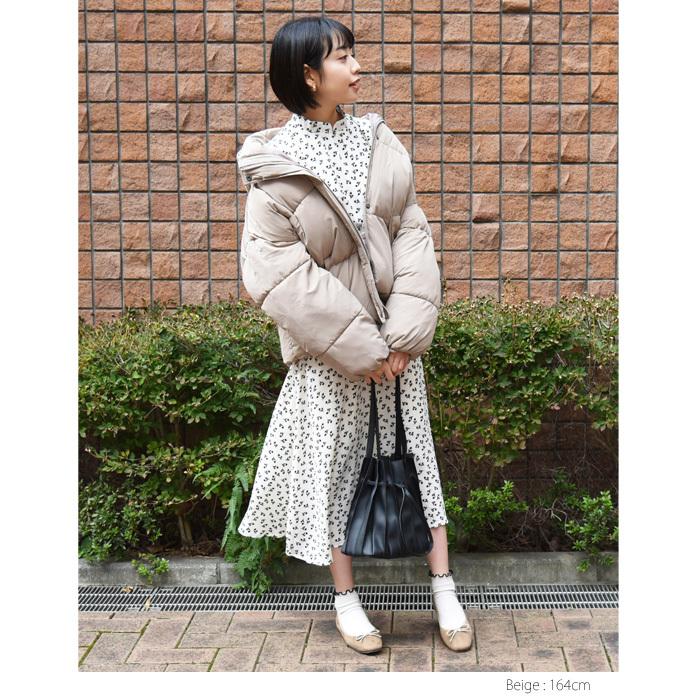 ダウン ジャケット アウター 秋服 冬服 秋コーデ コート 暖かい シンプル 黒 ブラック フード 暖かい メンズライク カジュアル 大人 レディース プチプラ 142n5506 Nofallsango 通販 Yahoo ショッピング