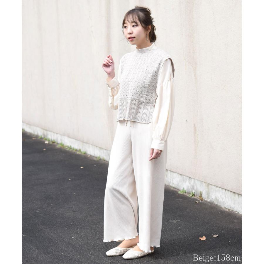 春服 リボン レディース トップス ニットベスト トレンド レイヤードコーデ オフホワイト ベージュ グリーン プチプラ 大人カジュアル かわいい こなれ感 148nm5818 Nofallsango 通販 Yahoo ショッピング