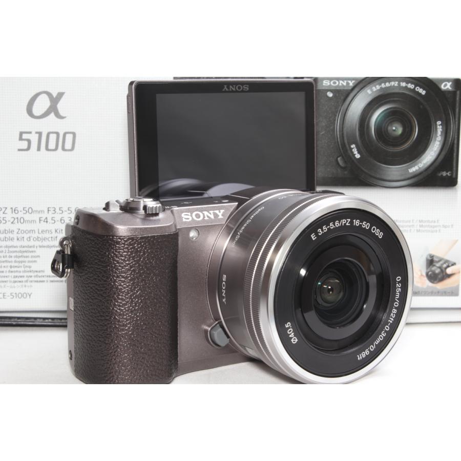 SONY α5100 ミラーレス一眼ブラウン