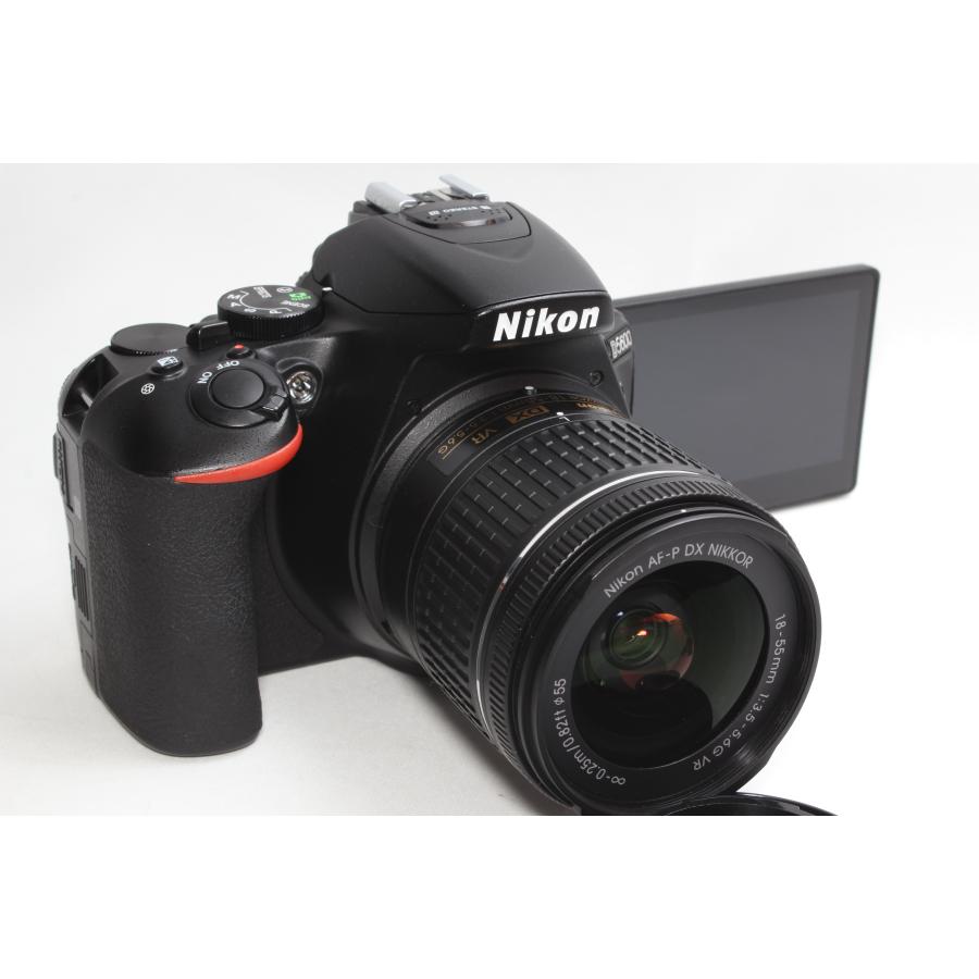 一眼レフ Nikon ニコン D5600 18-55 VR レンズキット 新品SDカード付き