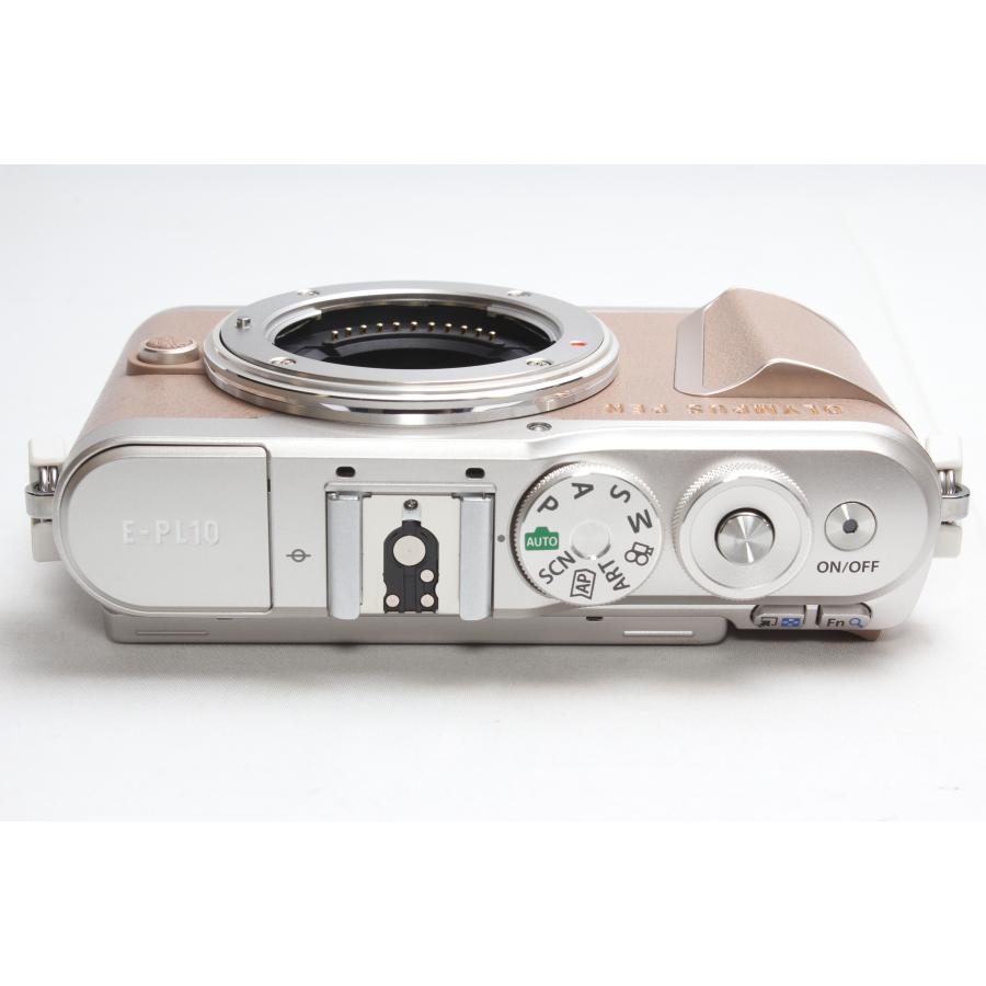 ショット数極少 ミラーレス一眼 OLYMPUS オリンパス PEN E-PL10 レンズ 