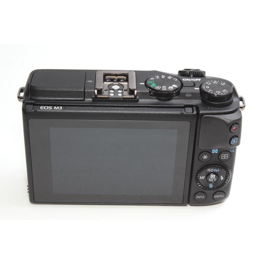 ミラーレス一眼 Canon キヤノン EOS M3 レンズキット ブラック 新品SDカード付き｜nogi-camerayshop｜06