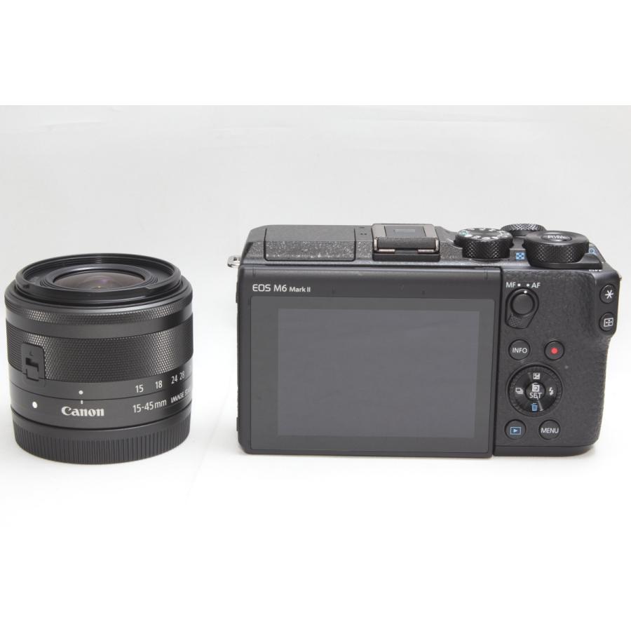 キヤノン ミラーレス一眼 Canon EOS M6 Mark II 標準レンズ