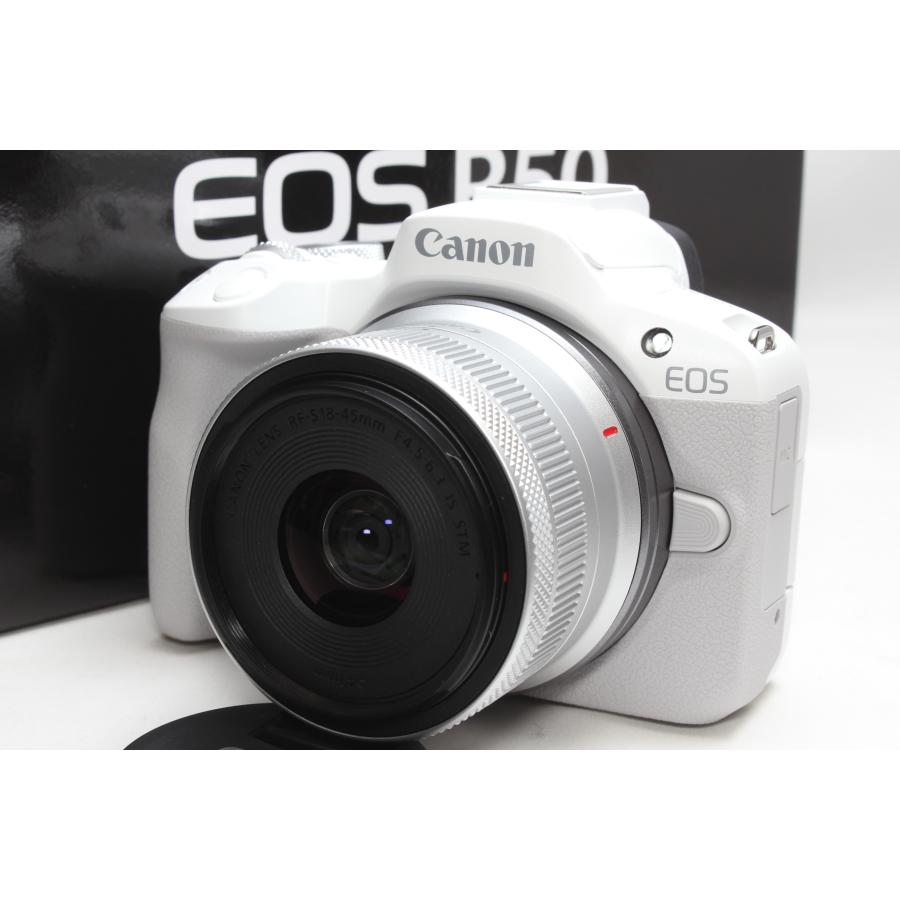 キヤノン 未使用品 ミラーレス一眼 Canon EOS R50 レンズキット キヤノン 未使用品 ミラーレス一眼 Canon EOS R50 レンズキット