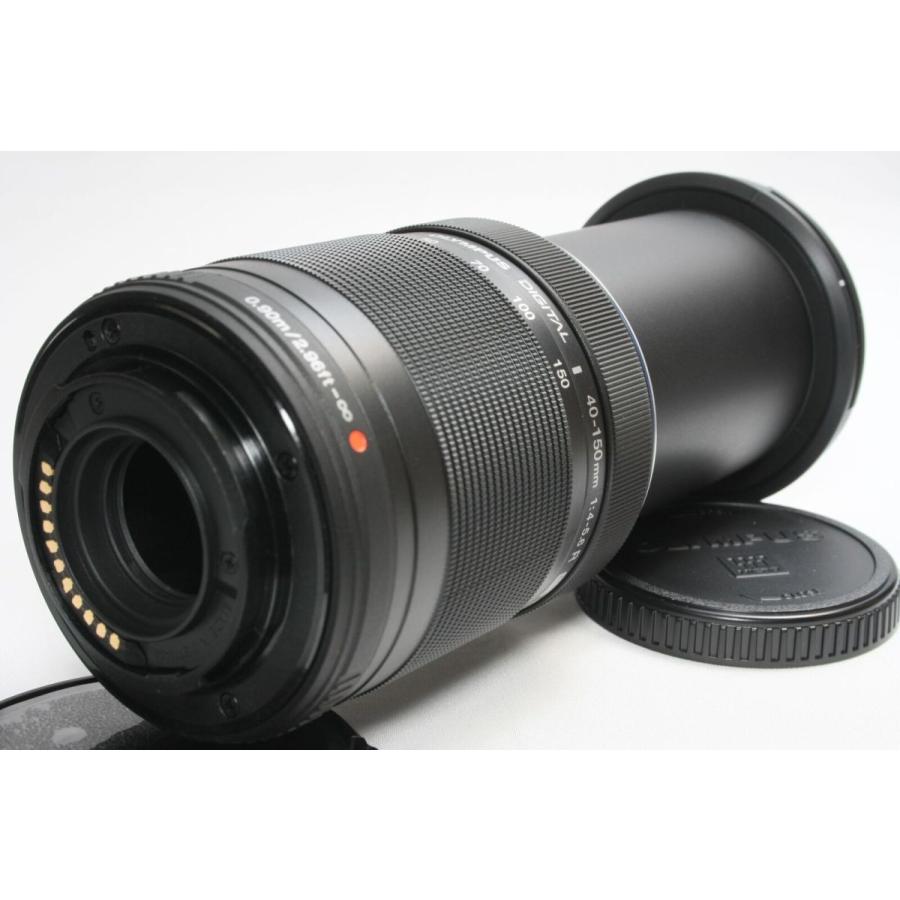 望遠レンズ OLYMPUS オリンパス M.ZUIKO 40-150mm R ブラック｜nogi-camerayshop｜02