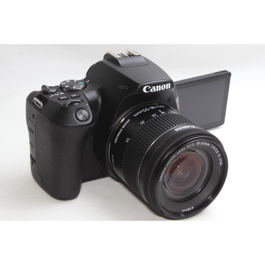 一眼レフ Canon キヤノン EOS Kiss X10 レンズキット ブラック 新品SDカード付き｜nogi-camerayshop｜03