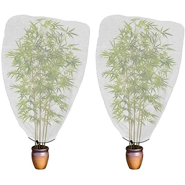 2枚入り 植物保護カバー 防虫ネット 植物保護袋 野菜網 野菜栽培 園芸