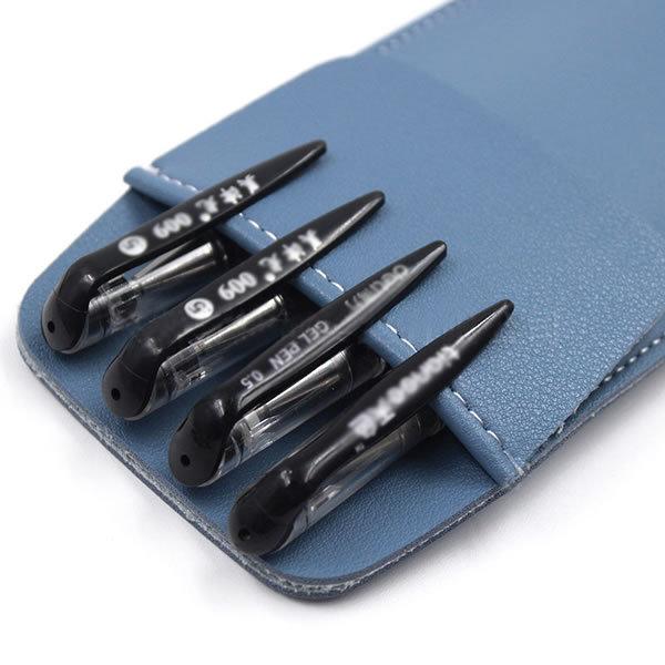 胸ポケット用 ペンケース レザー 2個セット シンプル 胸ポケット