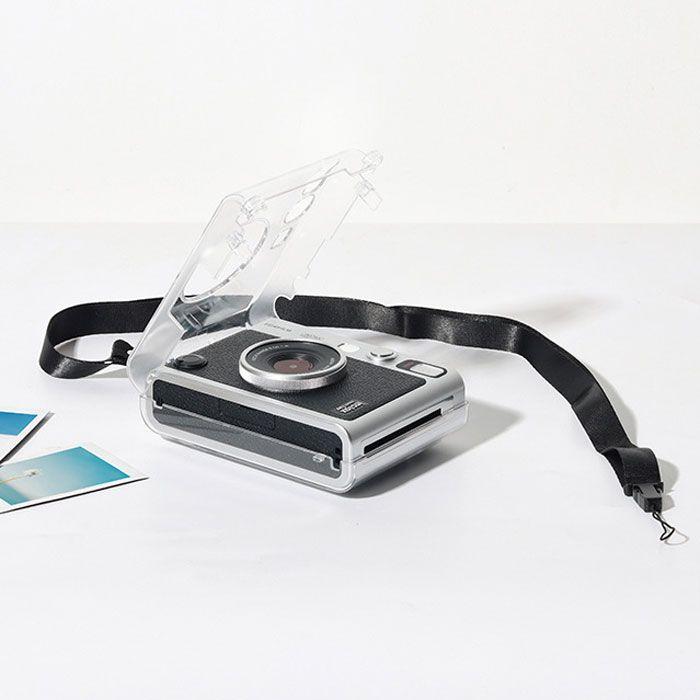 instax mini EVO ケース クリア カメラケース カメラ チェキ