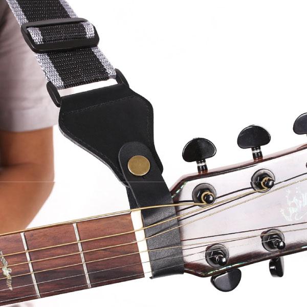 Yamaha アコースティックギター ストラップ・ケース付き ギター ストラップ レザー ネック 革 アコースティック ウクレレ