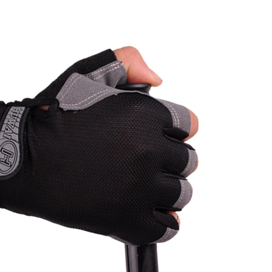 トレーニンググローブ サイクルグローブ 筋トレ 指切り 指なし 手袋