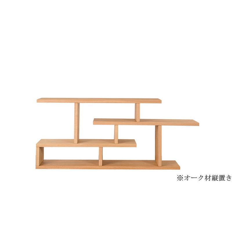 シェルフ キャビネット すべて天然木無垢材 幅55cm セレクトオーダー 素材が選べる ウォールナット オーク オイル塗装 木の素材感 個性 縦置き 横置き テレビ台