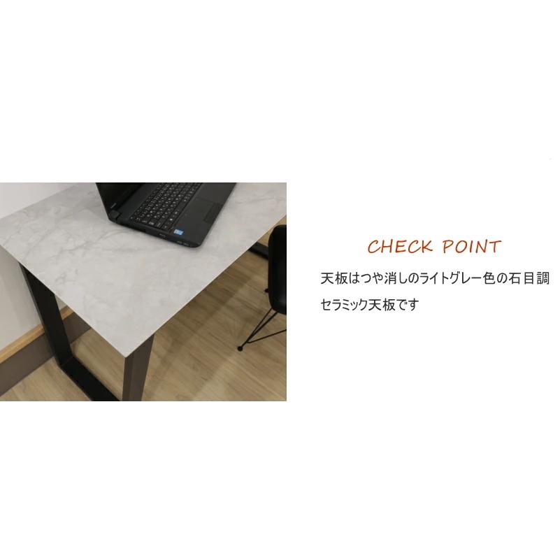 デスク パソコンデスク 机 カウンターテーブル 140cm セラミック デスク パソコンデスク 机 カウンターテーブル 140cm セラミック